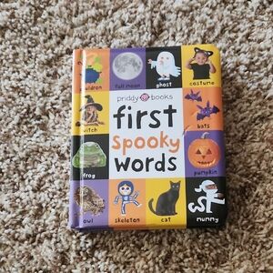 Priddy Books First Spooky Words Board Book FREE